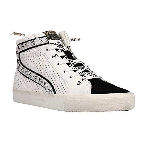Vintage Havana Womens Gadol Studded High Lace Up Sneakers Casual Shoes Casual - White - Size 8 M #TOP1