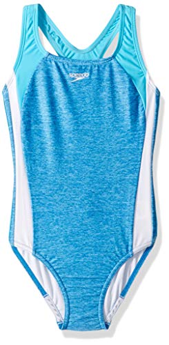 Image of Speedo Girl's Swimsuit One Piece Infinity Splice Thick Strap