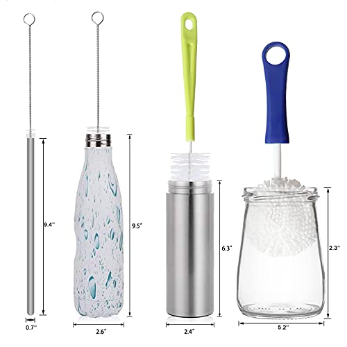 Reinigungsset Bürstenset, Zubehör zur Reinigung von Wasserleitungen, Shisha Bowl und Schlauch, Putzset mit Flexibler… – Bild 8