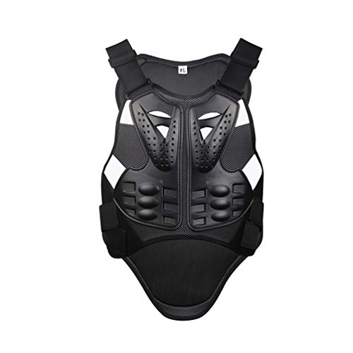 IFIKK Veste Armure Moto Blouson Motard Gilet Sport Veste avec Protection Veste Motard Gilet Protection Dorsale Équipement de Moto Cross Scooter VTT Motocross Homme ou Femme Cover