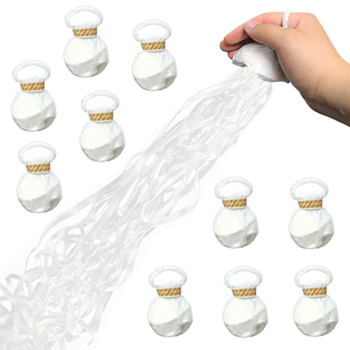 10 pezzi stelle filanti a mano per feste di compleanno, matrimoni, Natale, feste