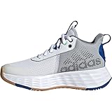 adidas OWNTHEGAME 2.0 K Sneaker, FTWR White/Silver met./Team royal Blue, 35 EU