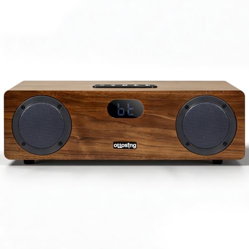 Wooden 2.0 TV Speakers with Full Inputs