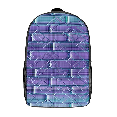 Sac d'école des enfants avec imprimé 3D et texture fashion