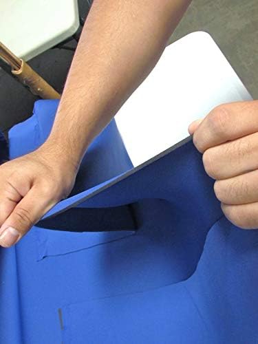 BIGZFABRIC® Neoprene Bonded Sponge Waterproof Wetsuit Fabric Royal Blue 1mm Thick Sold by The Foot and Yard (1 Yard)