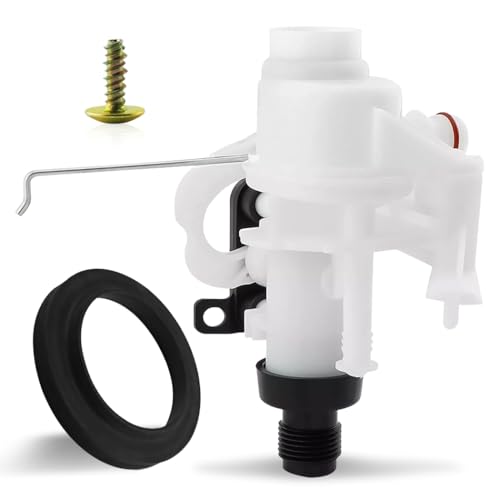 Image of 31705 31688 RV Toilet Valve Kit Fits for Thetford Aqua-Magic V High and Low Models Freeze Resistance & Leakage-Resistant, Replace 31687 31835 31658 31652 31667 31675 31676 RV Toilet Water Valve Parts