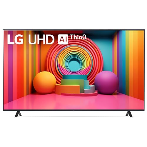 Pantallas, Home Entertainment LG 55-Pulgadas UT7570 Series 4K Smart TV - Procesador α5 AI 4K, mapeo dinámico de Tonos, Alexa Ready, HDR10, HGIG, ALLM, WebOS 24, Wi-Fi, Bluetooth, Mejora de...
