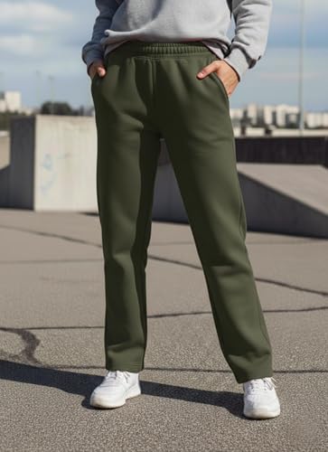 Image of Mack Jonney Women's Solid Fleece Track Pants | Warm & Durable Casual Lowers | Trendy Lowers-M5306