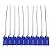 200 Plastic Security Seals Secure Anti-Tamper Fire Extinguisher Tags Numbered Zip Ties Inspection Tags Breakable Label Tags Pull Tite Safey Tags for First Aid Kits, Clothes,Bags (Blue)