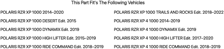 SDI Motor Mount Plate