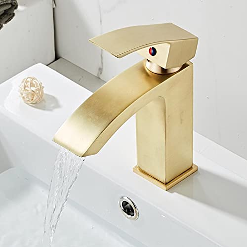 Robinet lavabo salle de bain cascade LED pour créer une ambiance spa relaxante à la maison