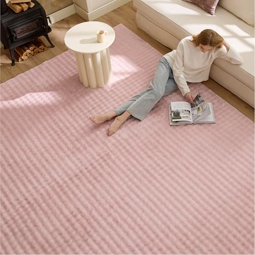 Bedsure 5x7 Fluffy Area Rugs for Living Room, Machine Washable