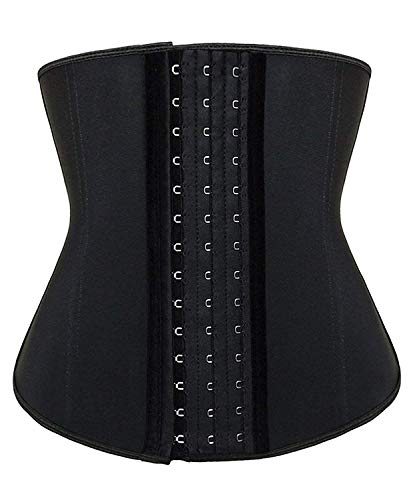 SlimmKISS Womens Latex Waist Trainer Underbust Corset for Weight ...