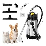 40L Carpet Cleaning Machine, 110V Professional Carpet Washer with 10L Clean Water Tank and Separate Spraying and Vacuuming Functions, Multi-Surface Cleaner for Carpet, Sofa, Curtain, and Hard Floor