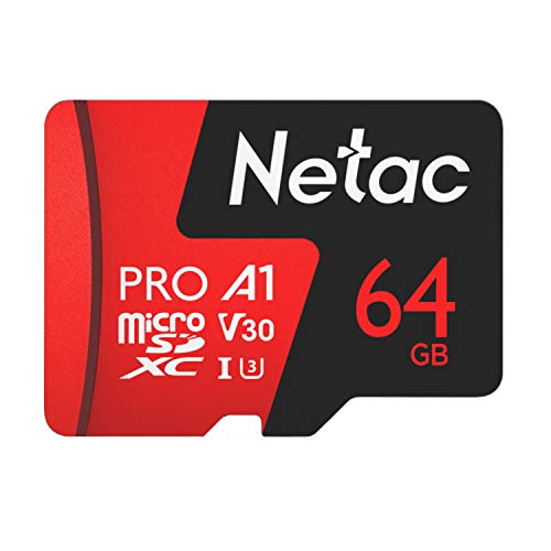 Cartão Memoria MicroSd 64GB Extreme Pro Netac c Adap