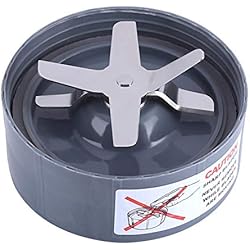 Cuchillas Nutribullet 900 Repuesto de cuchilla de licuadora, extractor cruzado de repuesto de 600/900 W, base de cuchilla de acero inoxidable para licuadora NutriBullet(900W)