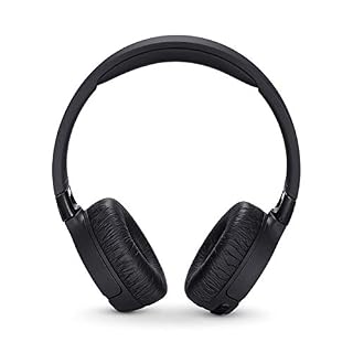 JBL Tune 600 sans Fil on-Ear Casque à réduction de Bruit Active – Noir – Image 2