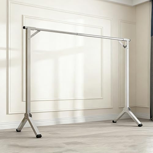 Étendoir à linge extensible pliable pour simplifier la lessive à la maison