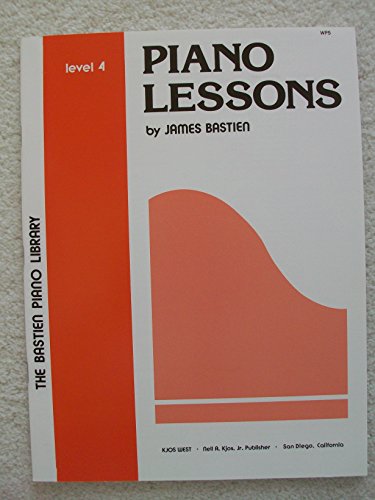 WP5 - Piano Lessons Level 4 - Bastien Piano Library (The Bastien Piano Library)