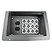 Elite Core FBL12 Recessed Floor 12 XLRF + Duplex AC with Back Box