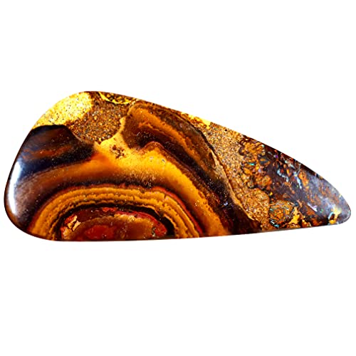 Pierre précieuse opale boulder de Koroit 38.68 carats, cadeau d'anniversaire mémorable