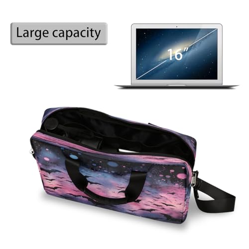 Bolso para portátil unisex 15.6-16 pulgadas rosa degradado miniatura 5