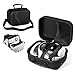 Price comparison product image DEVASO Large Carry Case for Meta Quest 3, Soft Lining Compatible with BOBOVR S3 Pro/Kiwi Design Battery Head Strap and Other Accessories, Quest 3 Hard Carrying Case for Travel and Storage, Black