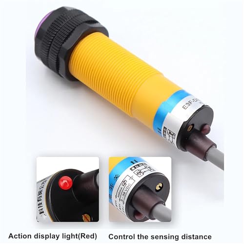 Capteur de proximité E3F-DS30C4 pour éviter les blocages de chaîne de tri 30cm - 4