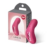Fun Factory Laya III | Auflegevibrator für Frauen | Klitorisstimulation mit Vibration & Klopfen | 10 Programme | IPX7 wasserdicht | USB-C