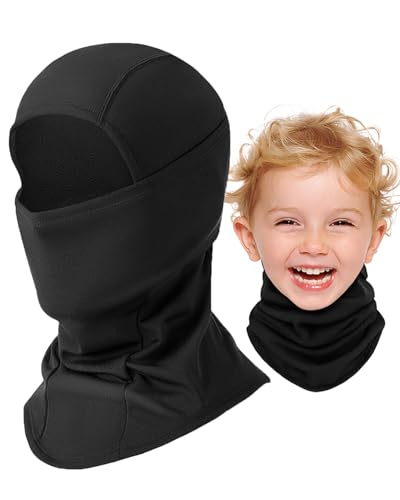 MRUN BONE Kinder Sturmhaube Winter, Sturmmaske Winddicht, Kinder...