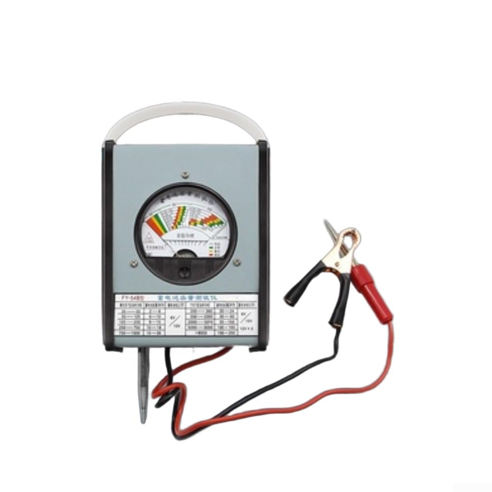 Testeur de capacité de batterie 2V 6V 12V avec écran couleur pour moto et voiture