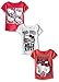 Hello Kitty Little Girls' Toddler Value Pack T-Shirts, Pink/White/Coral, 4T