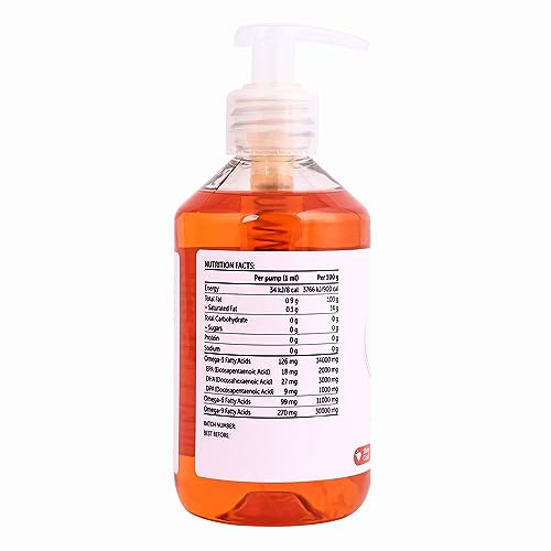 Image of Nutrabone Salmon Oil Supplement for Healthy Skin, a Glowing Coat & Boosted Immunity, with Omega 3 & 6 for Dogs & Cats-(300 ml)