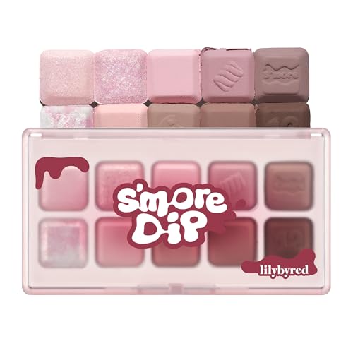 lilybyred Mood Keyboard | 10-Shade Korean Eyeshadow Palette, Highly Pigmented, Matte, Shimmer &...