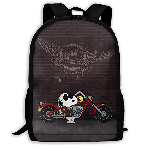 Liuyan: Mochila de viaje informal con diseño de Snoopy