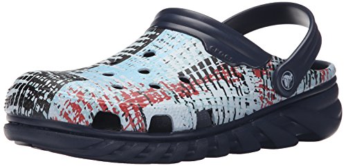 Crocs Unisex Duet Max Mesh Print Clog Mule
