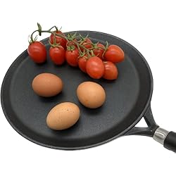 Crafond - Crepera antiadherente en aluminio fundido - Uso profesional y calidad - Made in Italy - CM. 28H.2