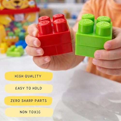 Image of TOYTALES Blocks 24 Pieces Building Blocks Set for Kids, Multicolor