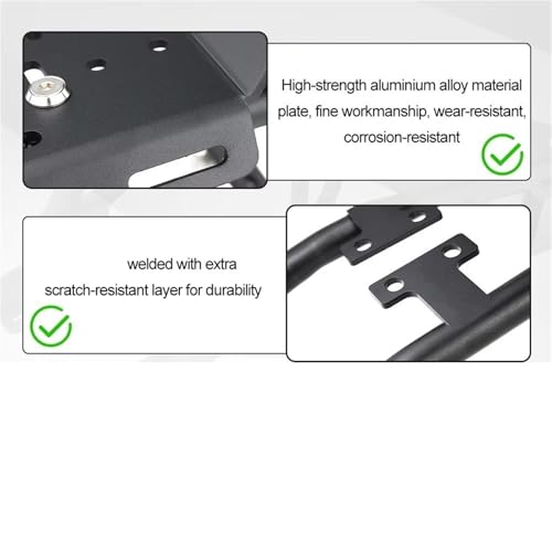 Porte-étui de moto MT 07 support de bagages pour voyager en roadster - 5