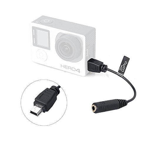 comica CVM-GPX Mic Adapter Line Interconnect Cables Adapter Converter for Hero3 Hero3+ Hero4 Sporting Camera