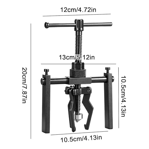 Extractor de rodamientos de 3 garras resistente y anticaída para mecánica automotriz 2