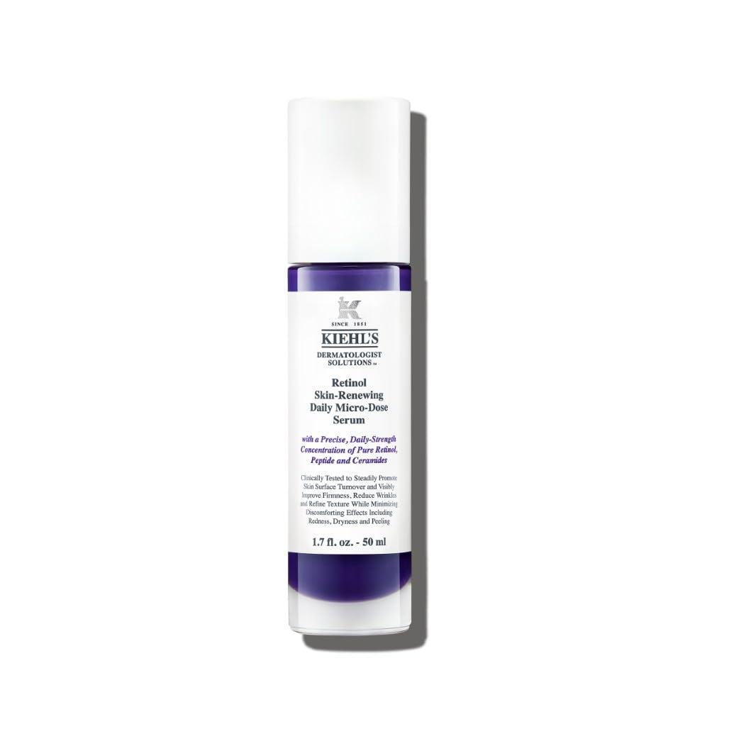 Retinol Skin-Renewing Daily Micro-Dose Face Serum, Reduces the Appearance of Wrinkles, Firms Skin, Smooths Skin Texture
