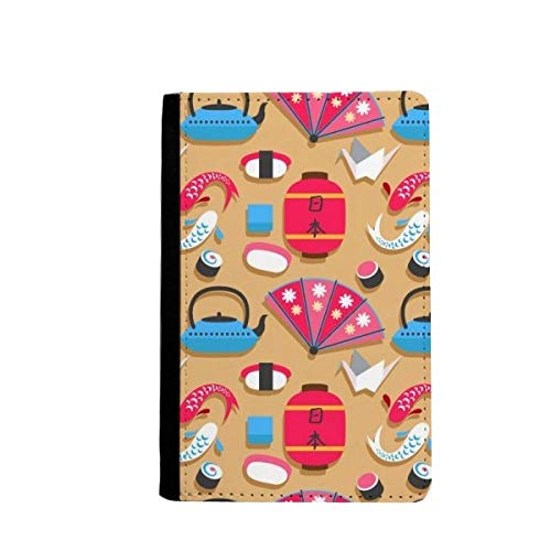 静态Étui portefeuille de voyage avec motif de grue japonaise protégeant vos documents avec style