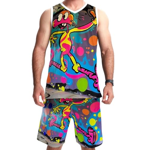 Combinaison de basket-ball coupe ample homme femme jusqu'au 5XL