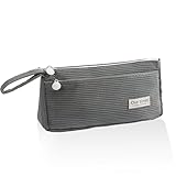 DIPZO Cartuchera Organizadora Grande con Divisores, Bolsa Lápices Lavable para Niñas, Estuche Estético Colegio y Trabajo de Oficina