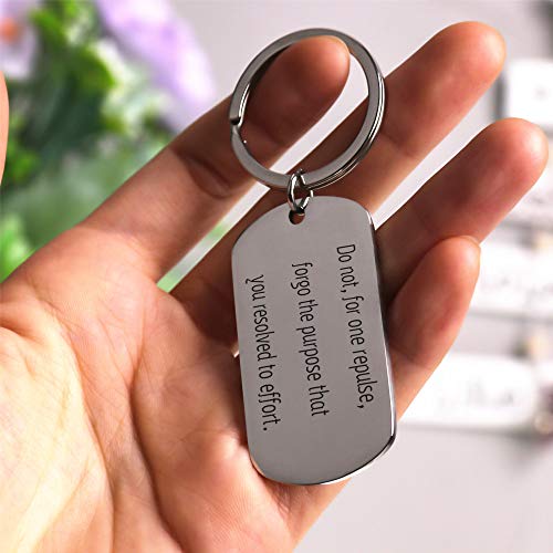 Custom Personalized Free Engraved Stainless Steel Keychain - Keyring (Oval) #TOP1