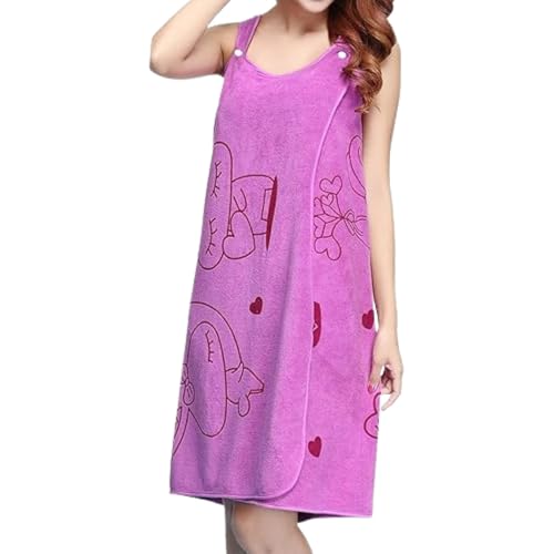 Image of MORADO� Microfiber Bathing Wearable Magic Towel /Bath Towel /Beach and Spa Bathrobe /Bathroom Towel Dress with Straps for Girls & Women 300 GSM