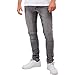 Produktbild Performance Jeans für Herren Slim Fit mit Stretch (Grau 32W/30L) - Sehr Komfortable und Bequeme Slim Fit Stretch Jeans - Herren Jeans für Arbeit & Freizeit