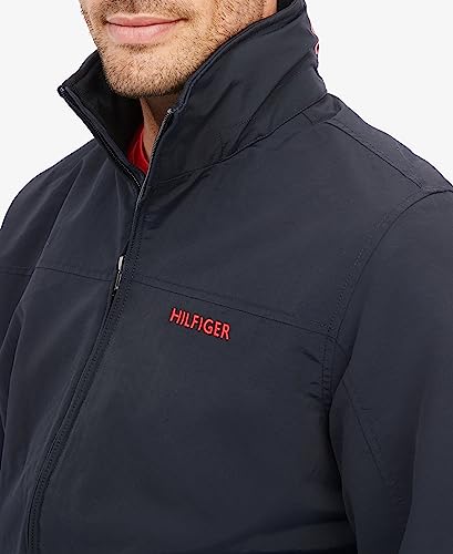 Image of Tommy Hilfiger Men's Lightweight Waterproof Regatta Bomber Jacket