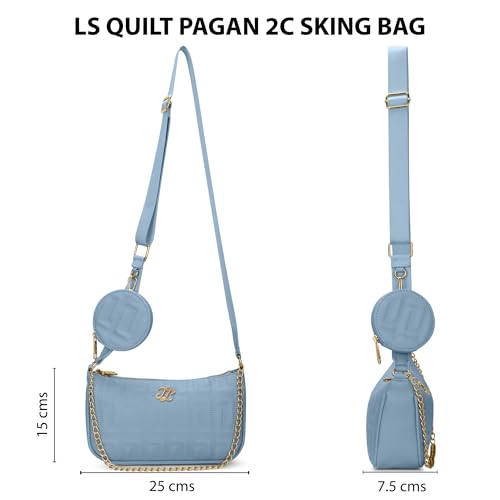 Image of Lavie Signature Women's Quilt Pagan Crossbody Sling Bag | Ladies Purse Handbag | Gift For Women